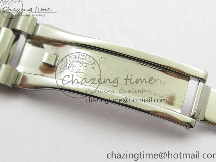 36mm Malachite Bracelet Green President Best SS SS on A2824 Dial DateJust EDF Edition 0216